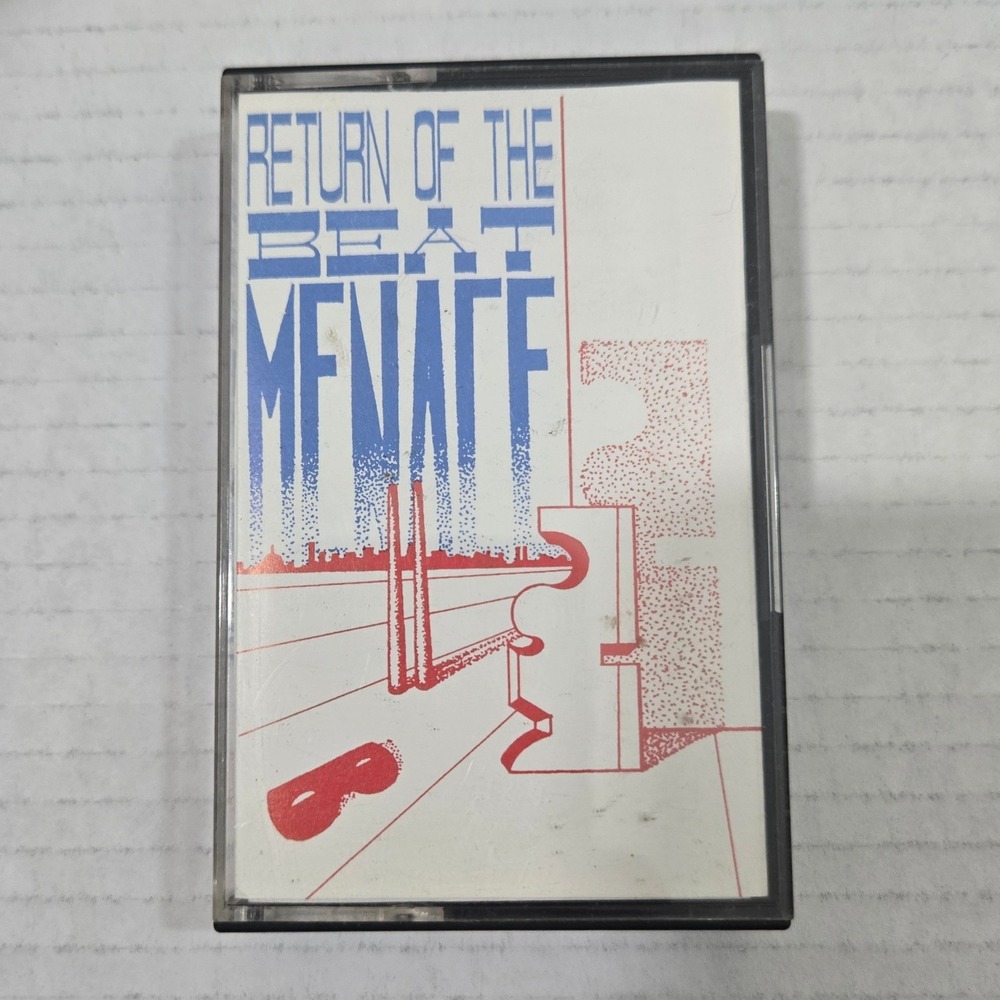 Return Of The Beat Menace Cassette‎ Tape 1989 UK Indie Post Punk Cheep CHEEP006